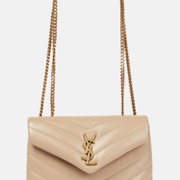 Yves Saint Laurent Handbags - YSL  - Loulou Small YSL Shoulder Bag in Quilted Leather
